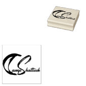 キャンプシャトゥック – ラバースタンプ (押印)