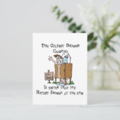 キャンプシャワー ポストカード (スタンド正面)