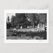 キャンプシャーマン、オレゴン州ロジャースキャビン ポストカード (正面)