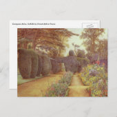 キャンプシー・アッシュ、アーネスト・アーサー・ロウのサフォーク ポストカード (正面/裏面)