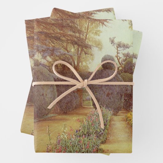 キャンプシー・アッシュ、アーネスト・アーサー・ロウのサフォーク ラッピングペーパーシート (インサイチュ)