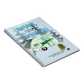 キャンプジャーナル|カスタムな遠征ジャーナル ノートブック (右側)