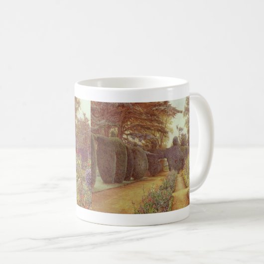 キャンプジー・アッシュ、サフォーク by アーネスト・アーサー・ロウ コーヒーマグカップ (正面右)
