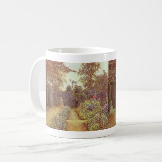 キャンプジー・アッシュ、サフォーク by アーネスト・アーサー・ロウ コーヒーマグカップ (正面左)