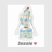 キャンプストーブのキャニスタおもしろいーハイキング シール (シート)