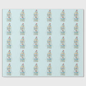 キャンプストーブのキャニスタおもしろいーハイキング ラッピングペーパー (フラット)