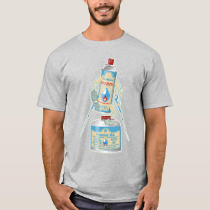 キャンプストーブのキャニスタおもしろいーハイキング Tシャツ