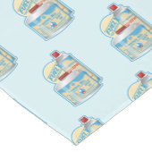 キャンプストーブガスキャニスタースプロパンブタン ショートテーブルランナー (コーナー)