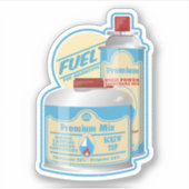 キャンプストーブガスキャニスタースプロパンブタン シール (正面)