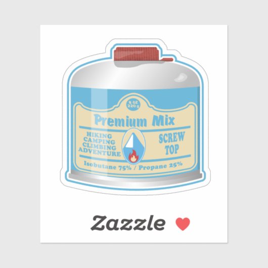 キャンプストーブ燃料カニスレータプロパンイソブタン シール (シート)