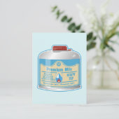 キャンプストーブ燃料カニスレータプロパンイソブタン ポストカード (スタンド正面)