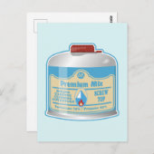 キャンプストーブ燃料カニスレータプロパンイソブタン ポストカード (正面/裏面)