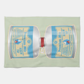 キャンプストーブ用のガス缶詰の補充 キッチンタオル (横)