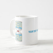 キャンプストーブ用のガス缶詰の補充 コーヒーマグカップ (正面左)