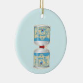 キャンプストーブ用のガス缶詰の補充 セラミックオーナメント (右)