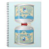 キャンプストーブ用のガス缶詰の補充 ノートブック (正面)