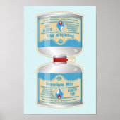 キャンプストーブ用のガス缶詰の補充 ポスター (正面)