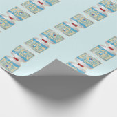 キャンプストーブ用のガス缶詰の補充 ラッピングペーパー (角)