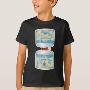 キャンプストーブ用のガス缶詰の補充 Tシャツ