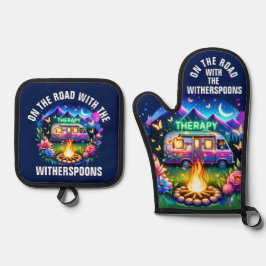 キャンプセラピー 鍋つかみ&鍋敷きセット