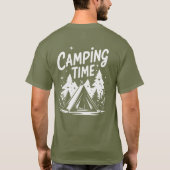 キャンプタイム アドベンチャーTシャツ Tシャツ (裏面)