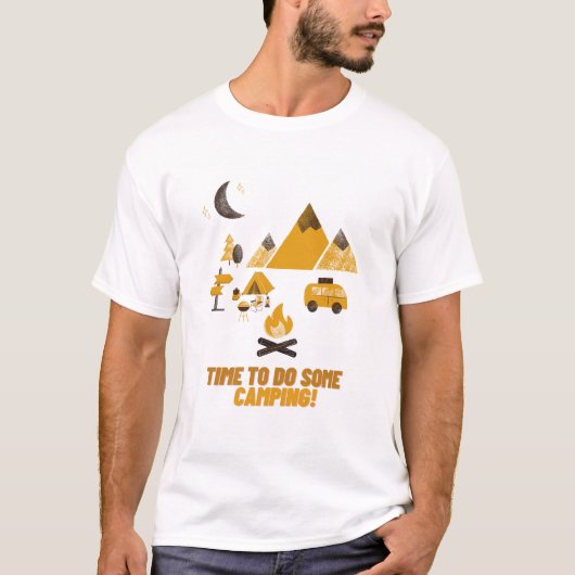 キャンプタイム Tシャツ (正面)
