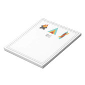 キャンプテーマメモ帳 ノートパッド (回転)