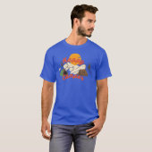 キャンプデザインがおもしろい Tシャツ (正面フル)