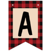 キャンプハッピーバースデー バンティングフラッグ (第3の旗)