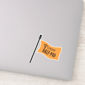 キャンプハーフポッドステッカー シール