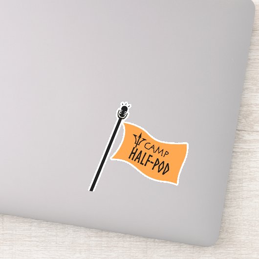 キャンプハーフポッドステッカー シール (詳細)