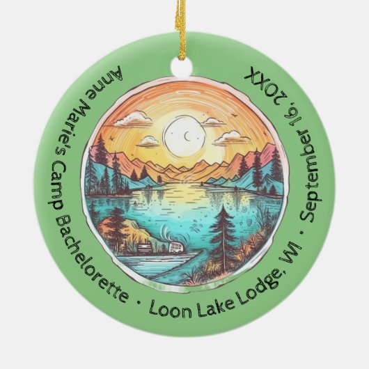 キャンプバチェロレッテウィークエンドキープサケ セラミックオーナメント (裏面)