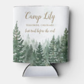 キャンプバチェロレッテウッドランドフォレストウィークエンドパーティー 缶クーラー (正面)