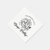 キャンプバチェロレッテカスタムカクテルナプキンス スタンダードカクテルナプキン (角)