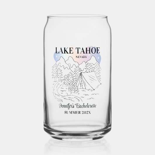 キャンプバチェロレッテガールズトリップキャンピングカスタム ガラス缶 (正面)