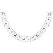 キャンプバチェロレッテグリーンウィークエンドバンティングバナー バンティングフラッグ (全)