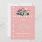 キャンプバチェロレッテピンクマウンテンガールズウィークエンド 招待状 (裏面)