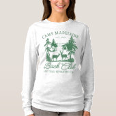 キャンプバチェロレッテフォレストディアラストトレイルキャンプ Tシャツ (正面)