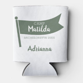 キャンプバチェロレッテマウンテングリーンフラッグキャンピング 缶クーラー