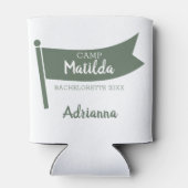 キャンプバチェロレッテマウンテングリーンフラッグキャンピング 缶クーラー (裏面)