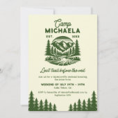 キャンプバチェロレッテラストトレイルウィークエンドゲートウェイ 招待状 (正面)