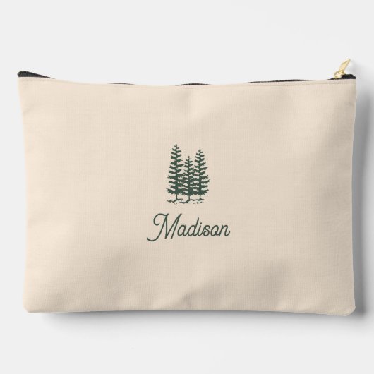 キャンプバチェロレッテレトロマウンテン名前をカスタムする アクセサリーポーチ (裏面)