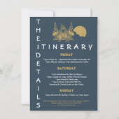 キャンプバチェロレッテ旅程ガールズウィークエンドパーティー 招待状 (裏面)