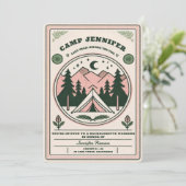 キャンプバチェロレッテ素朴ウッドシーマウンテン 招待状 (スタンド正面)