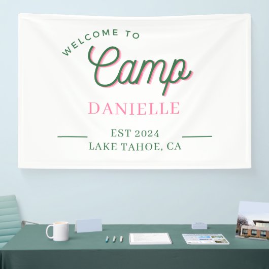 キャンプバチェロレッテ親カスタム 横断幕 (トレードショー)