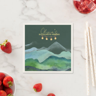 キャンプバチェロレッテ週末 スタンダードカクテルナプキン