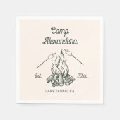 キャンプバチェロレッテ スタンダードカクテルナプキン (正面)