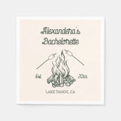 キャンプバチェロレッテ スタンダードカクテルナプキン (正面)