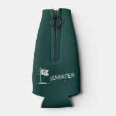 キャンプバチェロレッテ パーソナライズされた ボトルクーラー (裏面)