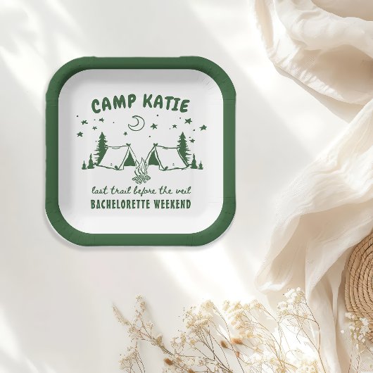 キャンプバチェロレッテ ペーパープレート